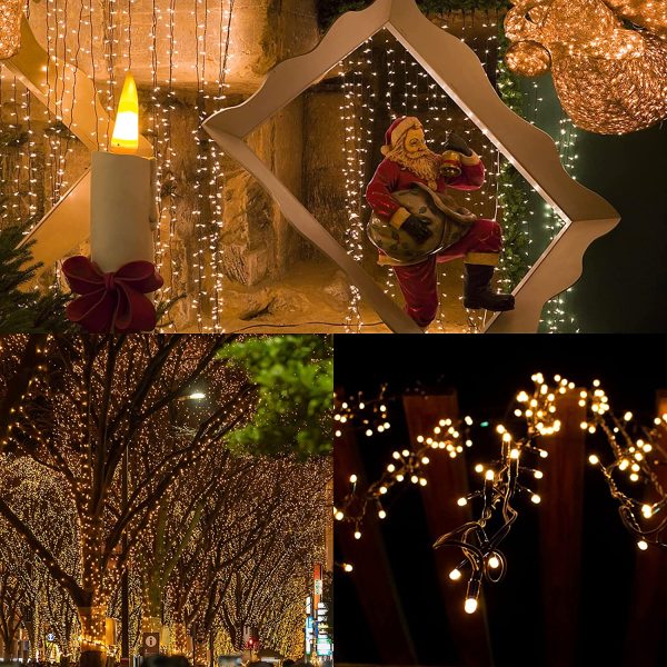 چراغ‌های نخی تزئینی کریسمس WATERGLIDE 98.5FT 300