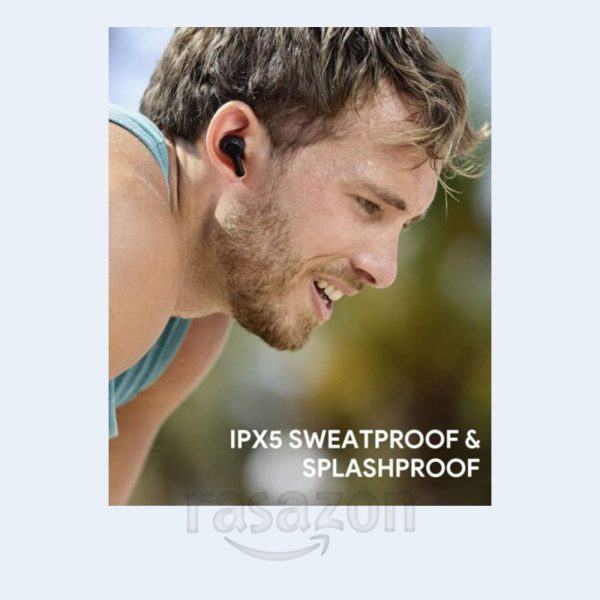 هدفون AUKEY Ultra-Compact True Wireless Earbuds EP-T25 Bluetooth 5 Headphones 25H Play