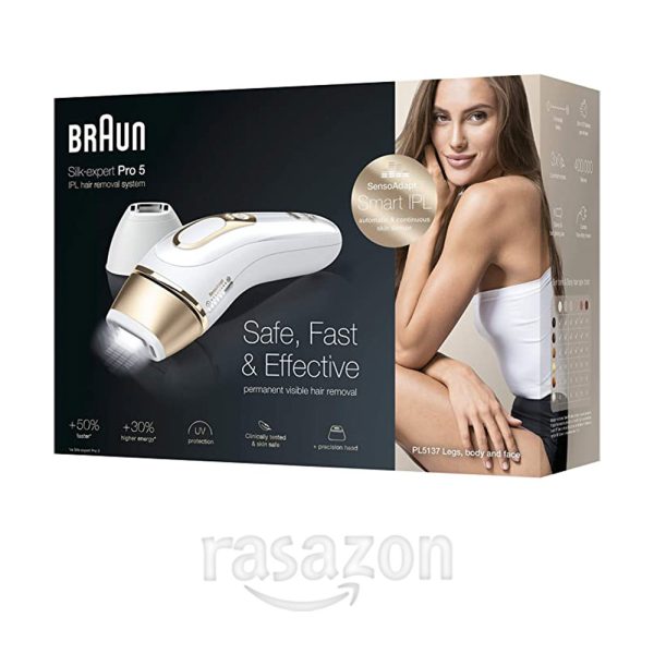 اپیلاتور Braun Silk expert Pro 5 | حذف موهای زائد | PL5137